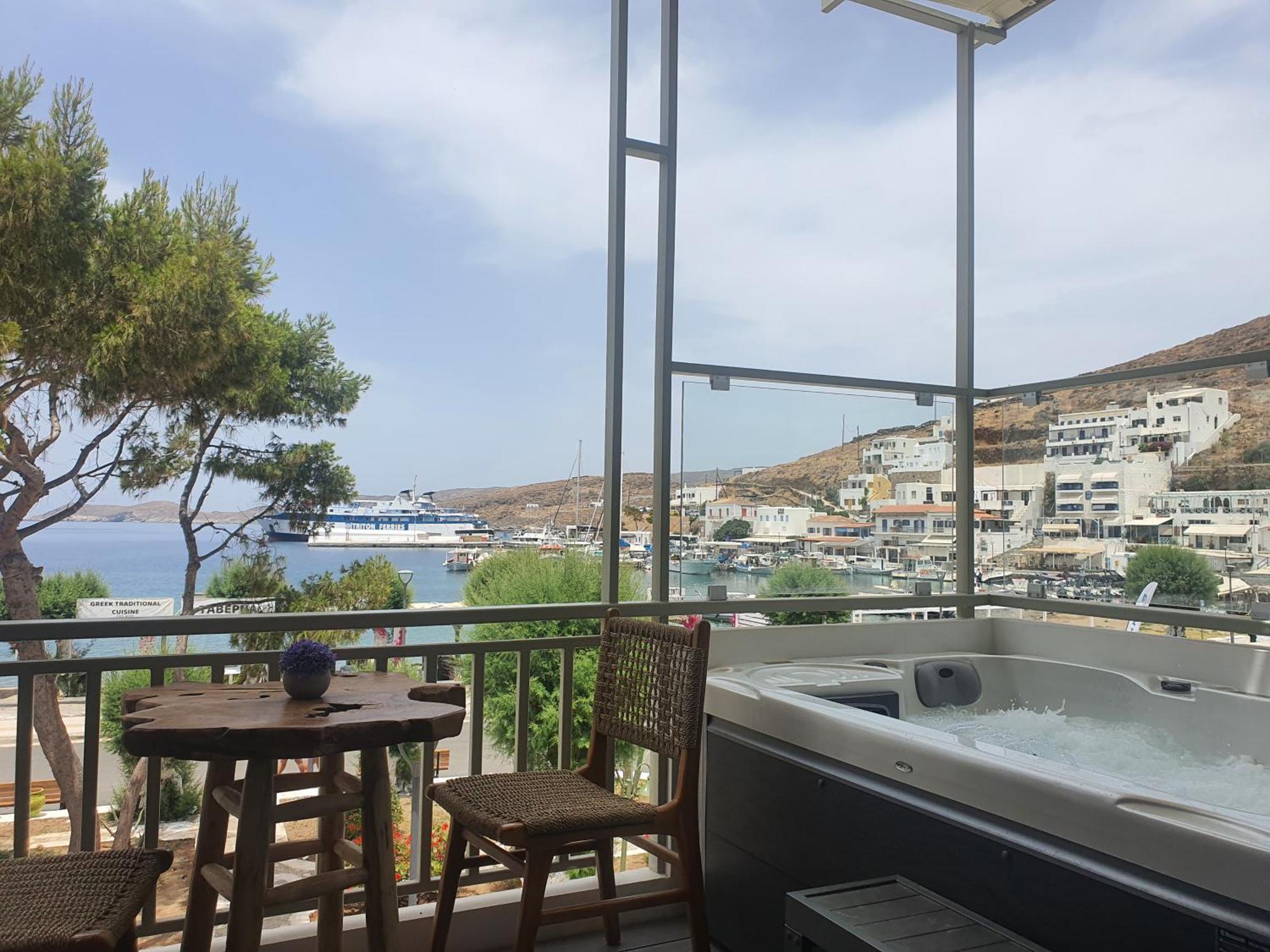 Sapphire Kythnos Suites Mérihasz Kültér fotó